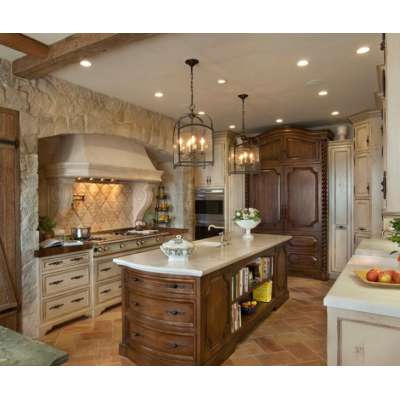 Luxury Apartment Kitchen Designs Classic Kitchen Cabinet Solid Wood