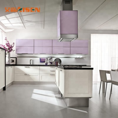 Customized Designs Full Kitchen Cabinet High Quality PVC Modern Kitchen Cabinets